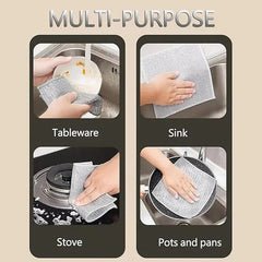 Multipurpose Wire Dishwashing Rags - dailyitems.store