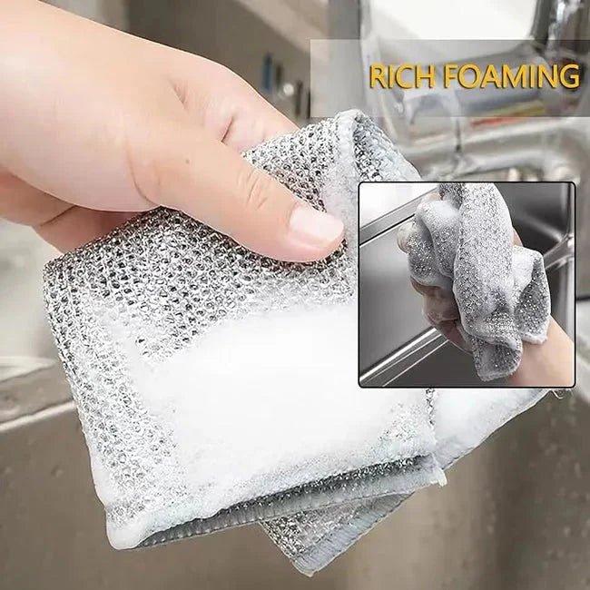 Multipurpose Wire Dishwashing Rags - dailyitems.store